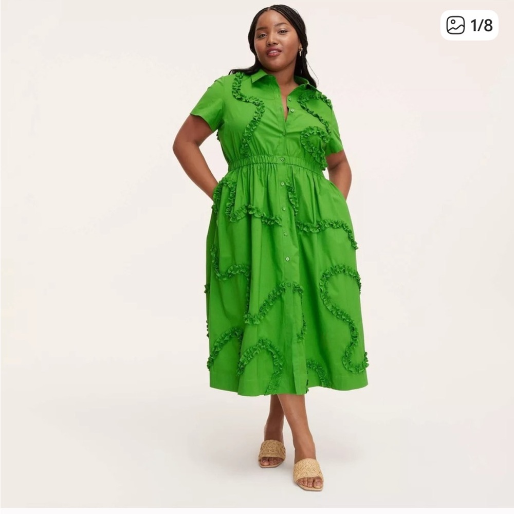 Kate Spade Vibrant Green Dress